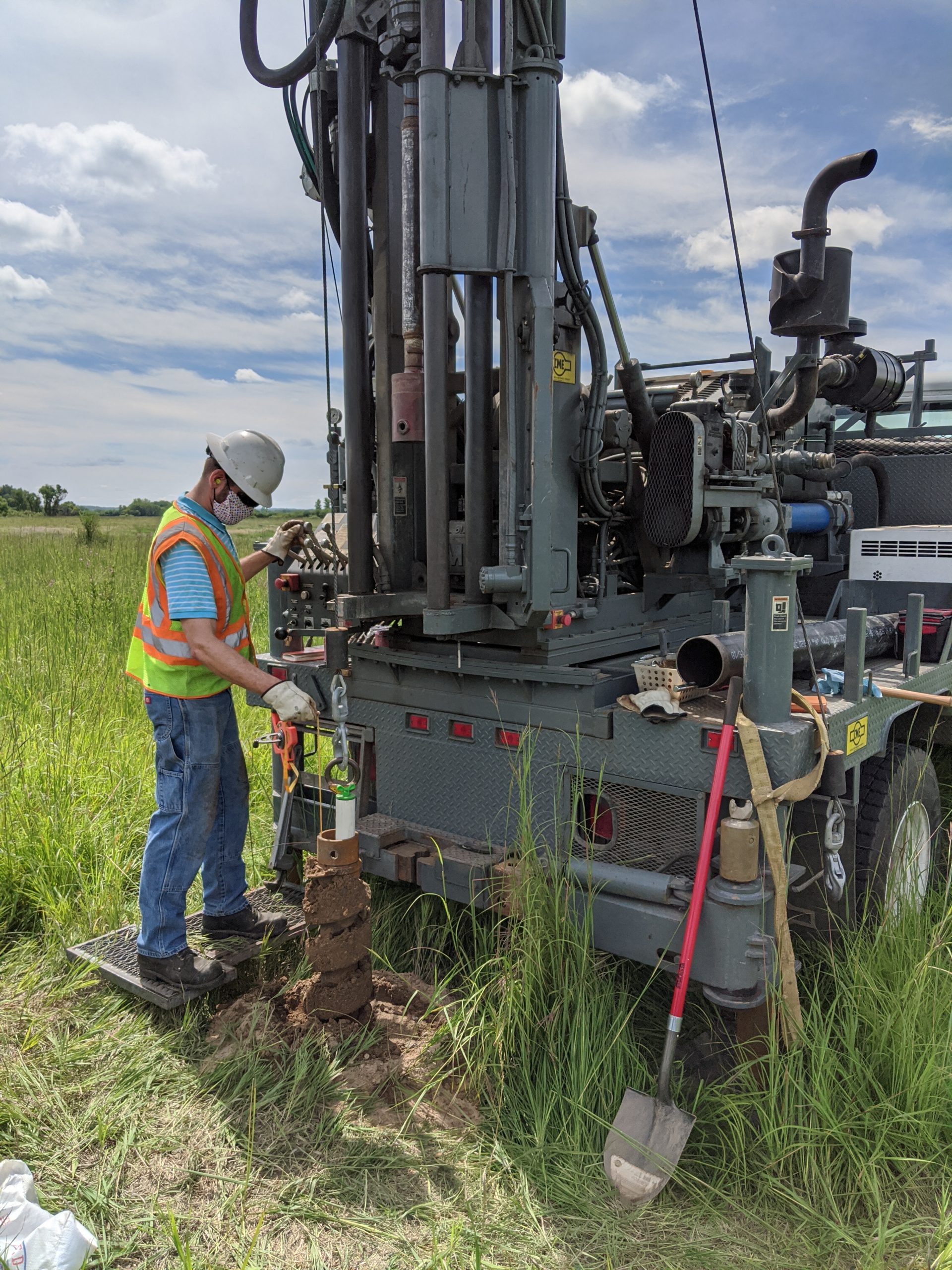 Observation Well Drilling During the Covid-19 Pandemic